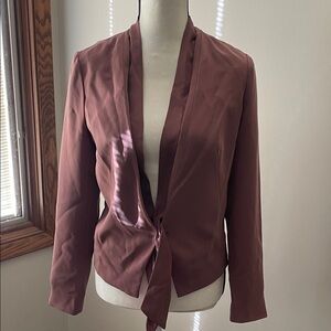 GAP Women's Blazer in Rich Mauve